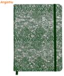 Clairefontaine Caiet cu elastic A5, 72 file CLAIREFONTAINE Celeste Hard argintiu