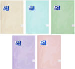 OXFORD Caiet A5, 96 file, coperta carton rigid, OXFORD Touch Pastel matematica