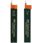 Faber-Castell Mine creion mecanic hi-polymer 1mm, 12 buc/set, FABER-CASTELL HB