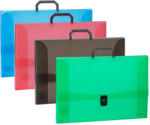 Centrum Servieta PP, format A3, cu maner CENTRUM negru transparent
