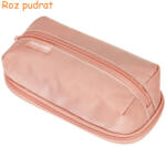 Pelikan Penar etui cu 2 fermoare, PELIKAN Quatro Twill Roz pudrat Penar