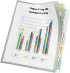VELOFLEX Mapa documente in L cu 5 separatoare, A4, VELOFLEX
