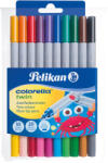Pelikan Carioci cu 2 capete PELIKAN Colorella Twin, 10 buc/set