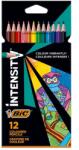 BIC Creioane colorate triunghiulare BIC Intensity, 12 culori/set