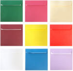 DACO Plic color pentru felicitari 140 x 140 mm, 25 buc/set, DACO glicina