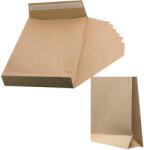 BM Plic C4 kraft siliconic cu burduf 4 cm, 25 buc/pachet, BM