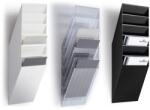 DURABLE Suport de perete pentru documente, 6xA4 portrait, DURABLE Flexiboxx 6 alb Dulap arhivare
