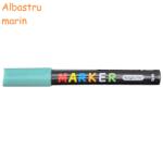 M&G Marker cu vopsea acrilica, varf rotund 2 mm, M-G albastru marin