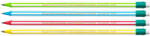 BIC Creion grafit HB cu radiera, BIC Evolution Stripes 646