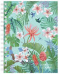 Herlitz Caiet cu spirala A5, 100 file HERLITZ LadyLike Jungle