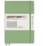 LEUCHTTURM1917 Caiet cu elastic A5, 125 file, matematica, LEUCHTTURM1917 Pastel vernil
