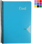 Keskin Color Caiet cu spirala A5, 72 file, coperta plastic, KESKIN COLOR Cool matematica