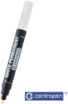 Centropen Marker permanent, alb, 2.5 cm, CENTROPEN 8586
