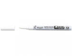 Pilot Marker permanent pentru decoratiuni, alb, 1 mm, PILOT Super Color White F