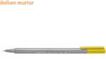 STAEDTLER Liner 0.3 mm, culori clasice, STAEDTLER Triplus galben mustar