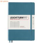 LEUCHTTURM1917 Caiet cu elastic A5, 125 file, dictando, LEUCHTTURM1917 gri piatra