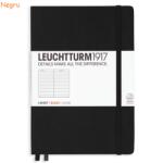 LEUCHTTURM1917 Caiet cu elastic A5, 125 file, velin, LEUCHTTURM1917 negru
