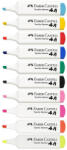 Faber-Castell Marker pentru textile, varf tesit FABER-CASTELL Textile portocaliu neon
