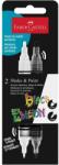 Faber-Castell Marker vopsea acrilica cu 2 capete FABER CASTELL Shake and Paint, 2 culori/set