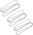  Lantisor metalic pentru ecuson 70 cm, 100 buc/set
