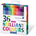 STAEDTLER Liner 0.3 mm, 36 culori/set, STAEDTLER Triplus