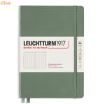 LEUCHTTURM1917 Caiet cu elastic A5, 125 file, LEUCHTTURM1917 Points olive