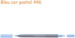 Faber-Castell Markere 2 capete, acuarela FABER-CASTELL Goldfaber Aqua Dual bleu cer pastel 446