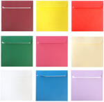 DACO Plic color pentru felicitari 160 x 160 mm, 25 buc/set, DACO albastru