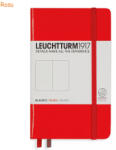 LEUCHTTURM1917 Caiet cu elastic A6, 94 file, velin, LEUCHTTURM1917 rosu