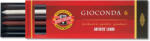 KOH-I-NOOR Mine creion mecanic 5, 6 mm, pentru arta, 6 buc/set, KOH-I-NOOR Gioconda 4869-5