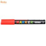 M&G Marker cu vopsea acrilica, varf rotund 2 mm, M-G rosu