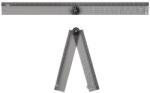 Deli Rigla pliabila din plastic, 30 cm, DELI Orbit