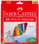 Faber-Castell Creioane colorate triunghiulare 24 buc/set FABER-CASTELL