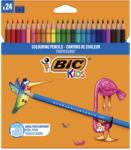 BIC Creioane colorate BIC Kids Tropicolors, 24 culori/set