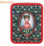 Santoro Penar fete echipat, 46 piese, 2 fermoare, SANTORO Gorjuss Little Mushroom Penar