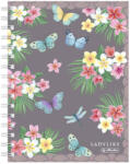 Herlitz Caiet cu spirala A5, 100 file HERLITZ LadyLike Butterflies
