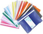 JETFILE Dosar plastic cu sina si gauri, 100 buc/set, JETFILE roz