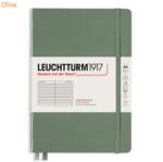 LEUCHTTURM1917 Caiet cu elastic A5, 125 file, dictando, LEUCHTTURM1917 olive