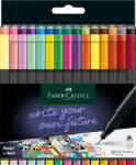 Faber-Castell Liner 0.4 mm FABER-CASTELL Grip, 30 culori/set, FC151630