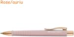Faber-Castell Pix cu mecanism XB FABER-CASTELL Poly Ball rose/auriu