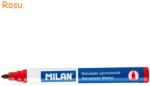 MILAN Marker permanent, varf rotund MILAN rosu