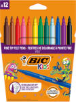 BIC Carioci lavabile BIC Visa, 12 culori/set