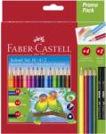 Faber-Castell Creioane colorate eco 18+4+2 buc/set FABER-CASTELL, FC201597