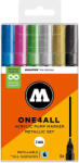 MOLOTOW Marker pictura cu vopsea acrilica, 2 mm MOLOTOW One4All 127HS Metallic, 6 buc/set