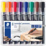 STAEDTLER Marker permanent STAEDTLER Lumocolor 352, 8 culori/set
