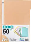 EXXO Dosar plastic cu sina si gauri EXXO Pastel peach