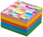 PAPERLAND Rezerva cub din hartie color 9x9cm, 500 file/set, PAPERLAND Intens