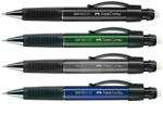 Faber-Castell Creion mecanic gros 0, 7 mm, FABER-CASTELL Grip Plus 1307 negru