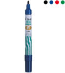 Pilot Marker permanent, varf rotund, PILOT Super Color Fine albastru