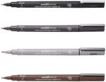 uni Liner varf pensula UNI Pin BR-200S gri inchis
